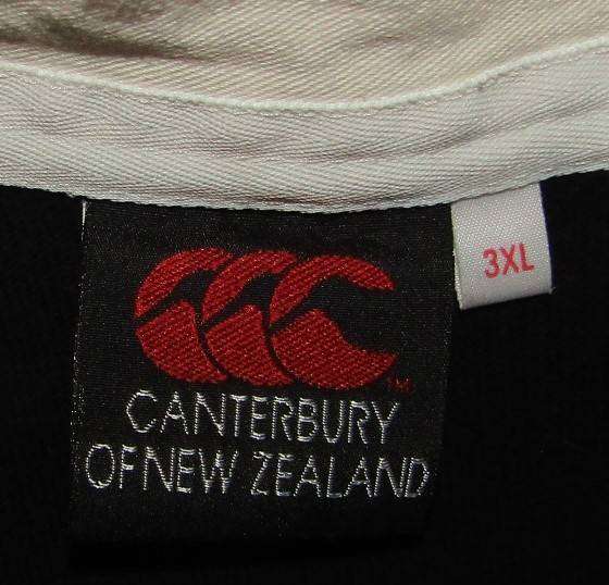 Old Long Sleeve All Blacks Rugby Jersey - Size 3XL