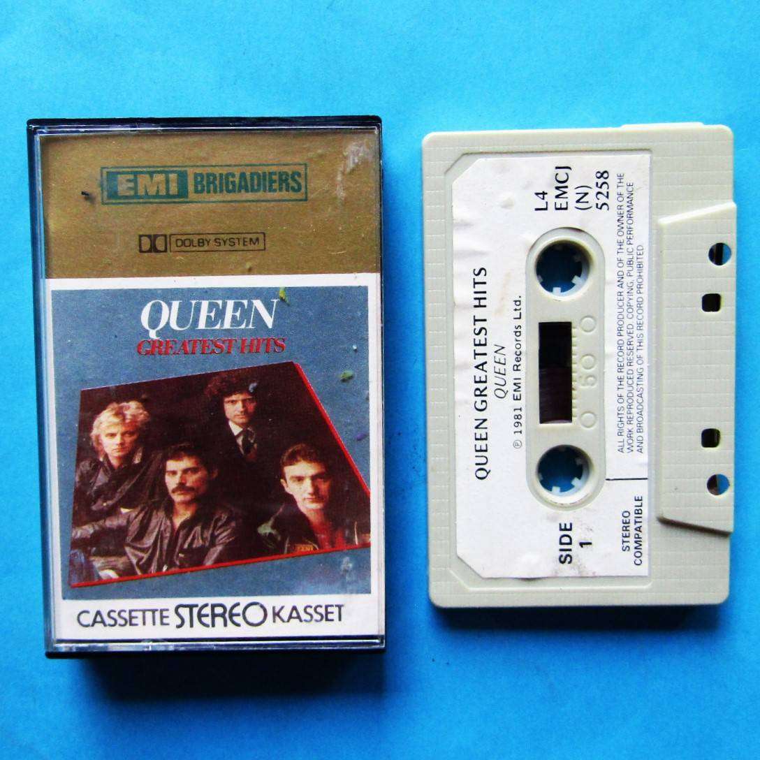 Queen - Greatest Hits - Cassette Tape (1981)