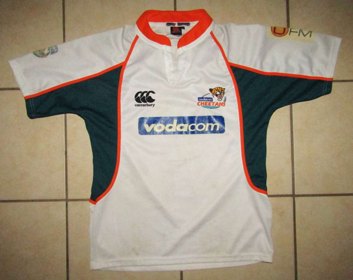 Old Cheetahs Super 14 Rugby Jersey - XL Size