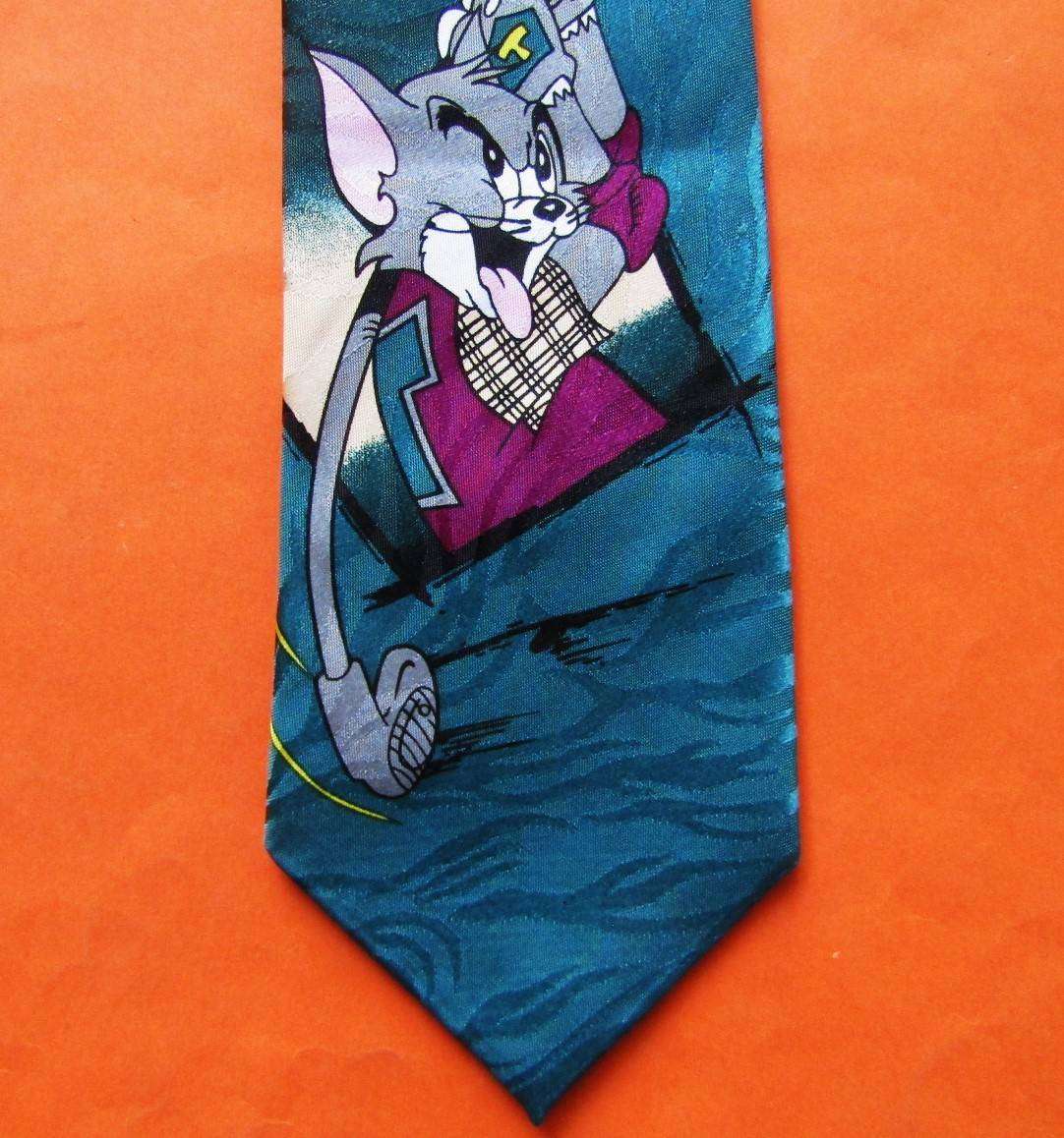 Old Tom & Jerry Cartoon Neck Tie