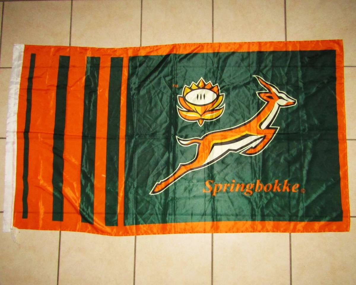 Large Springbokke Rugby Flag