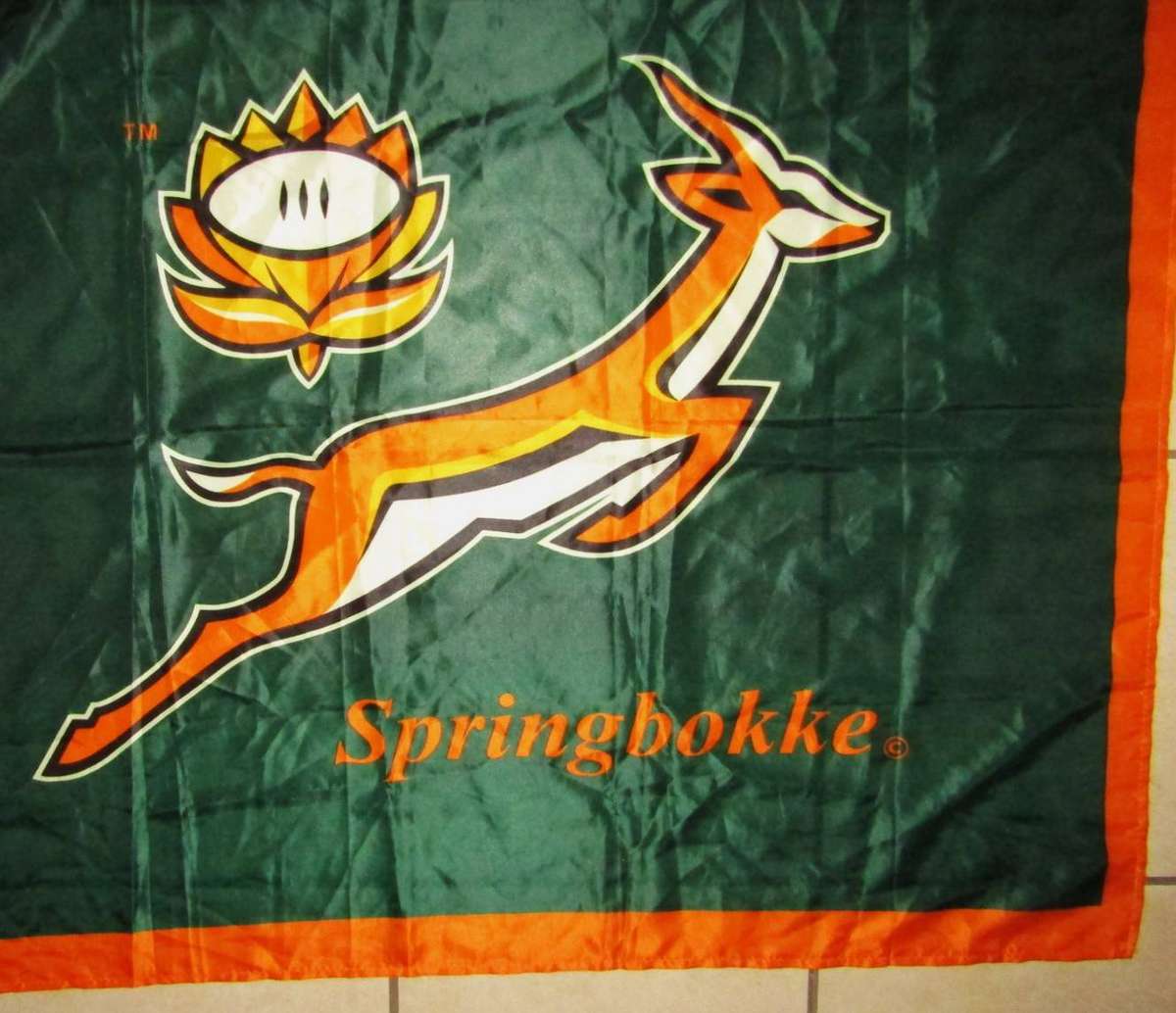 Large Springbokke Rugby Flag