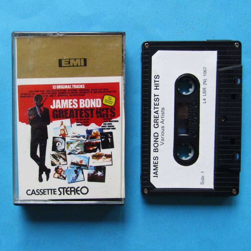 James Bond - Greatest Hits - Cassette Tape (1981)