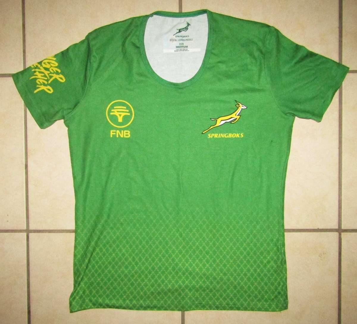 Old Springbok Rugby Shirt - Medium Size