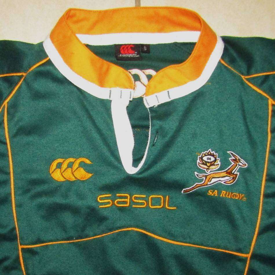 Old Springbok Rugby Jersey - Small Size