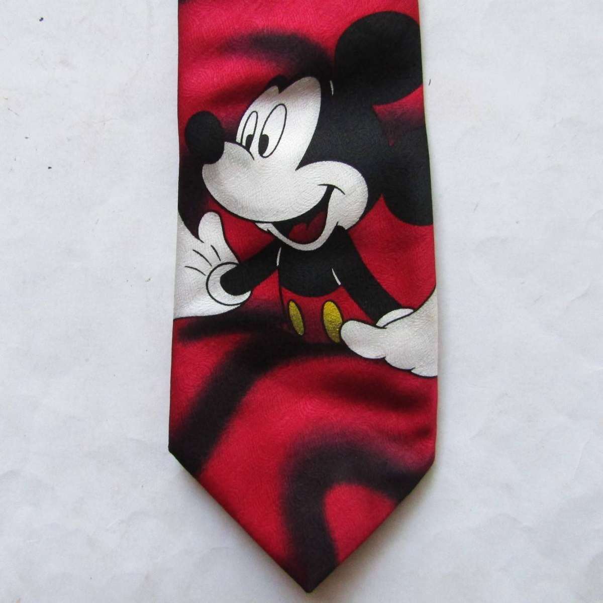 Old Disney Mickey Mouse Cartoon Neck Tie