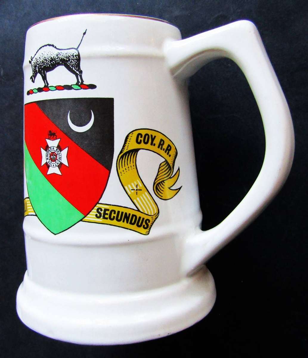 Old Rhodesia Regiment Beer Mug