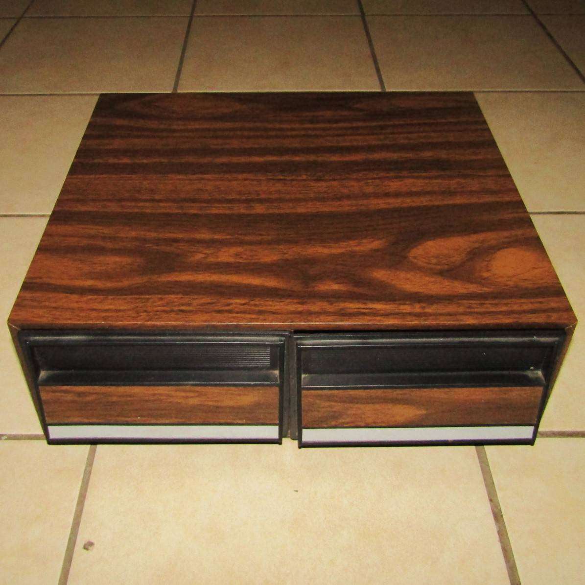 Old Storage Case for 24 VHS Cassette Tapes