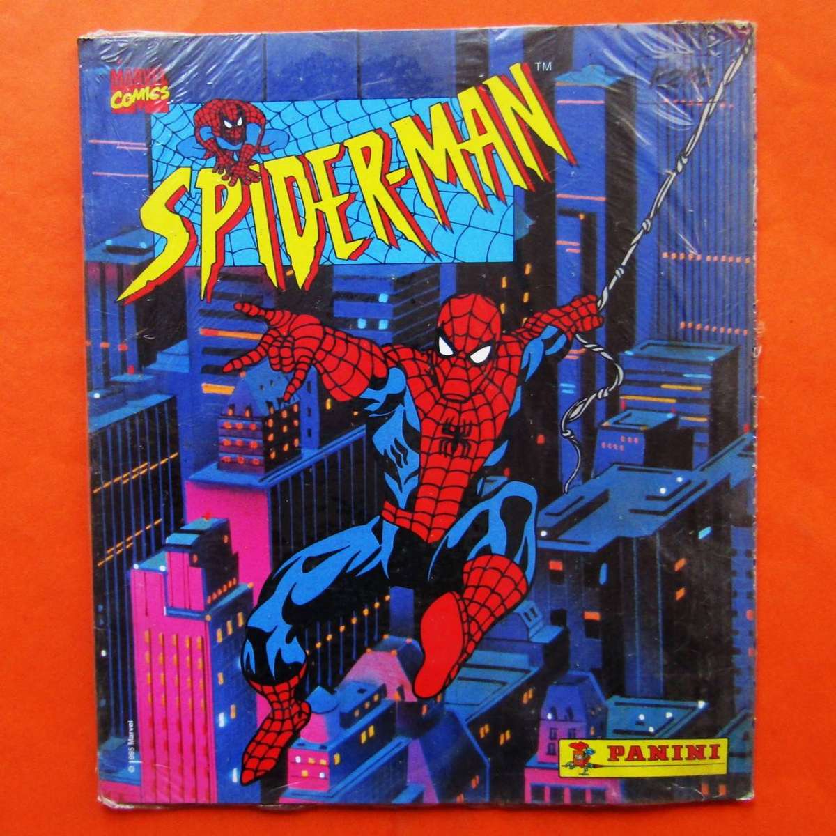 New Sealed Spider Man Sticker Album from 1995