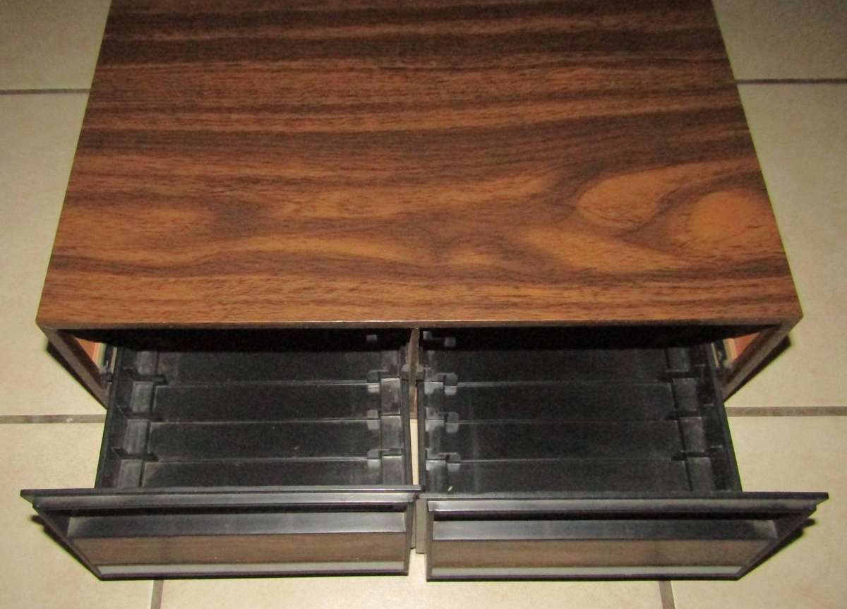 Old Storage Case for 24 VHS Cassette Tapes