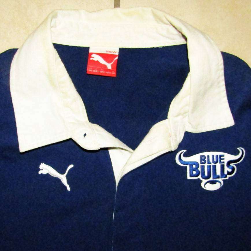 Old Puma Blue Bulls 75 Year Anniversary Rugby Jersey - Size XXL