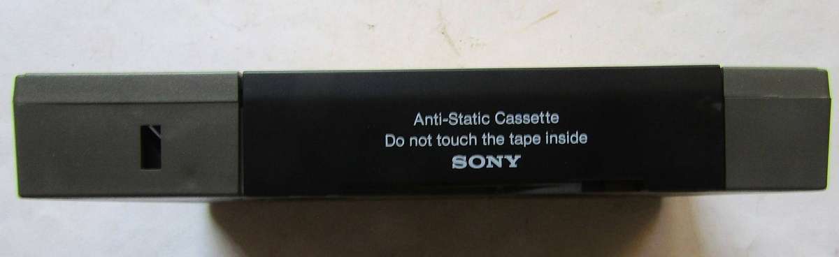Large Old Sony Anti-Static Video Cassette