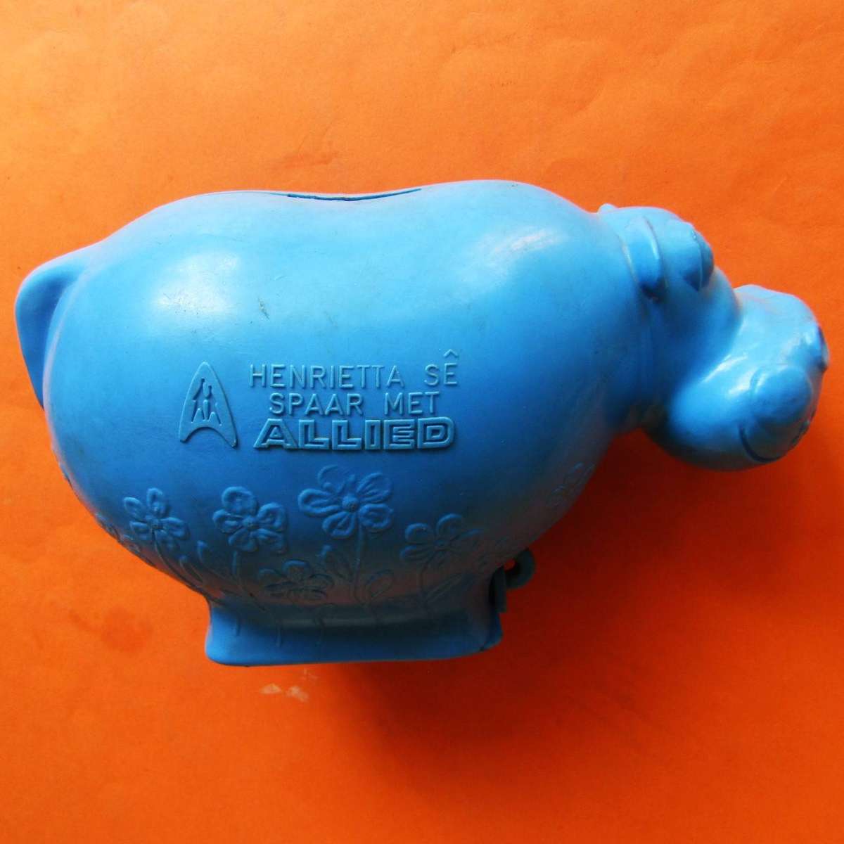 Old Allied Bank Hippo Money Box