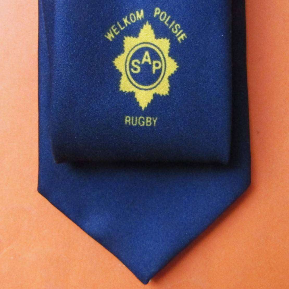 Old Welkom Polisie Rugby Neck Tie
