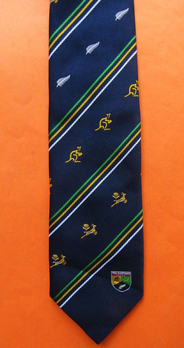 Old Tri Nations Rugby Neck Tie