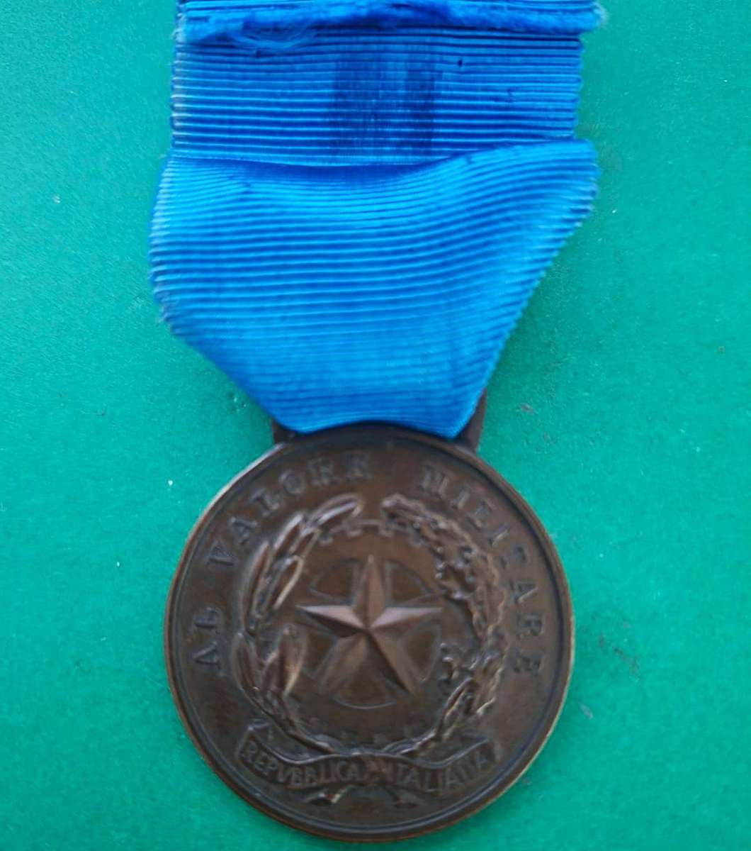 Italian Army Al Valore Militare Full Size Medal