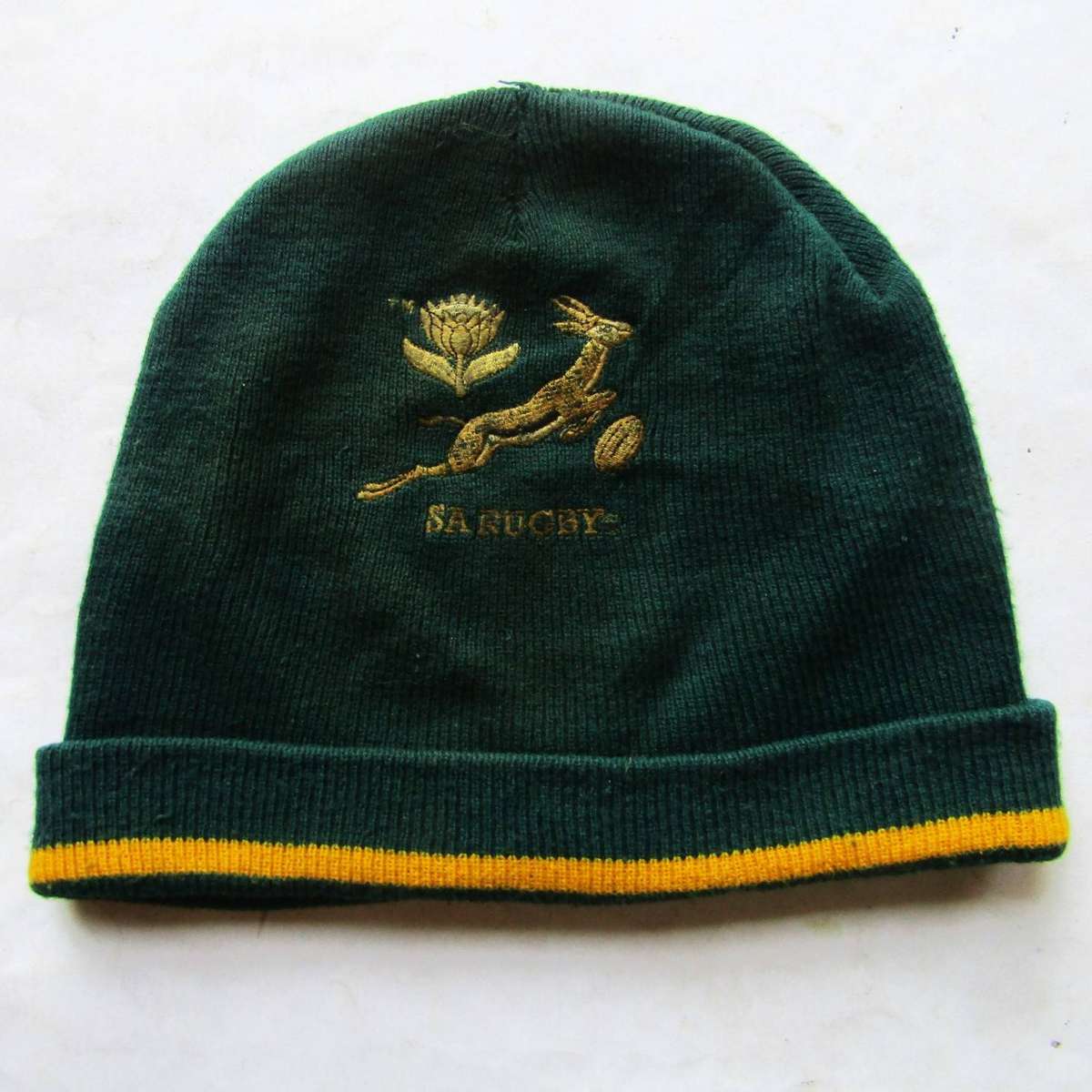 Old Springbok Rugby Beanie Cap