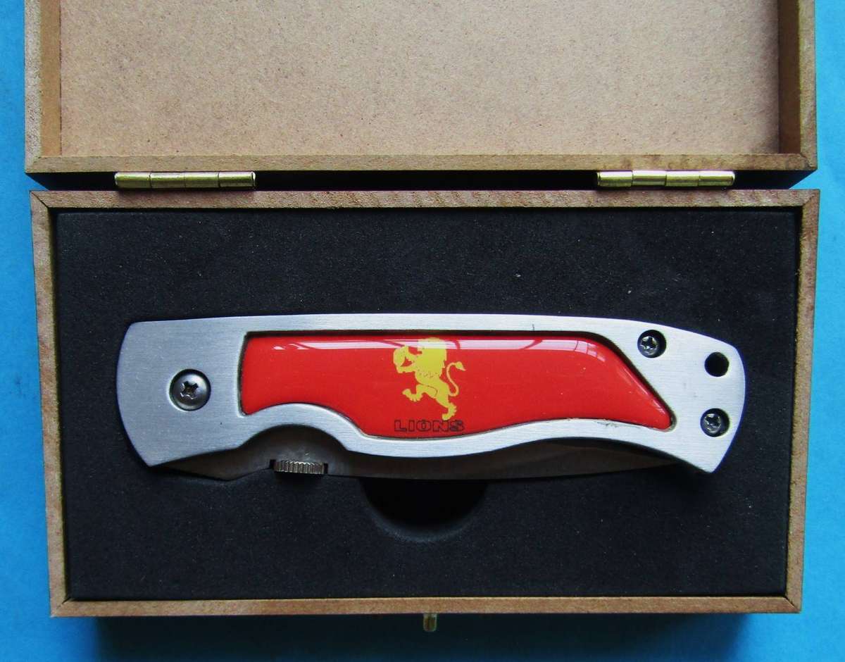 Old Lions Rugby Pocket Knife