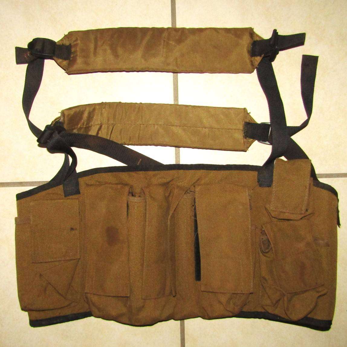 SADF Army Pattern 83 Nutria Chest Webbing Rig