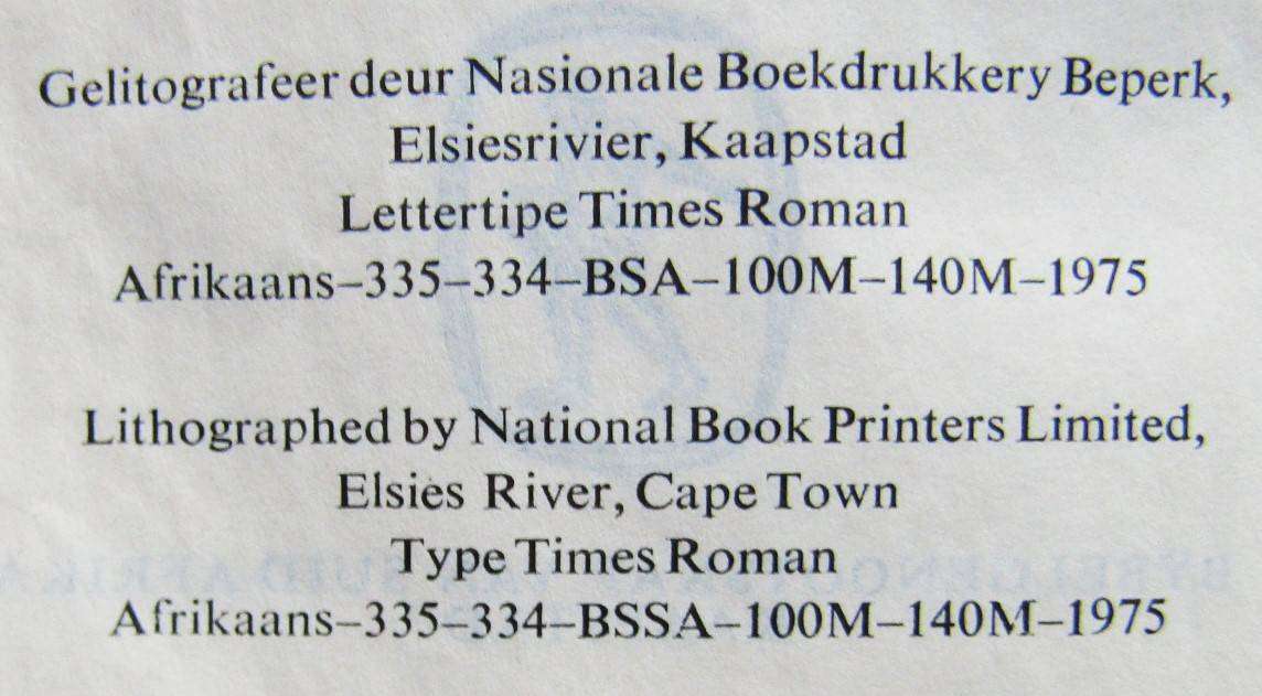 1975 SADF Afrikaans Pocket Bible
