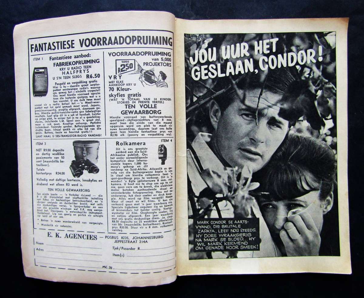 Mark Condor - Jou Uur het Geslaan - Softcover Photo  Book