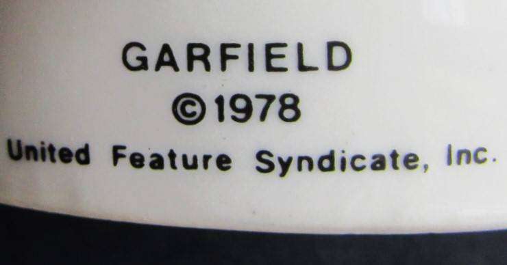 1978 Garfield Mug