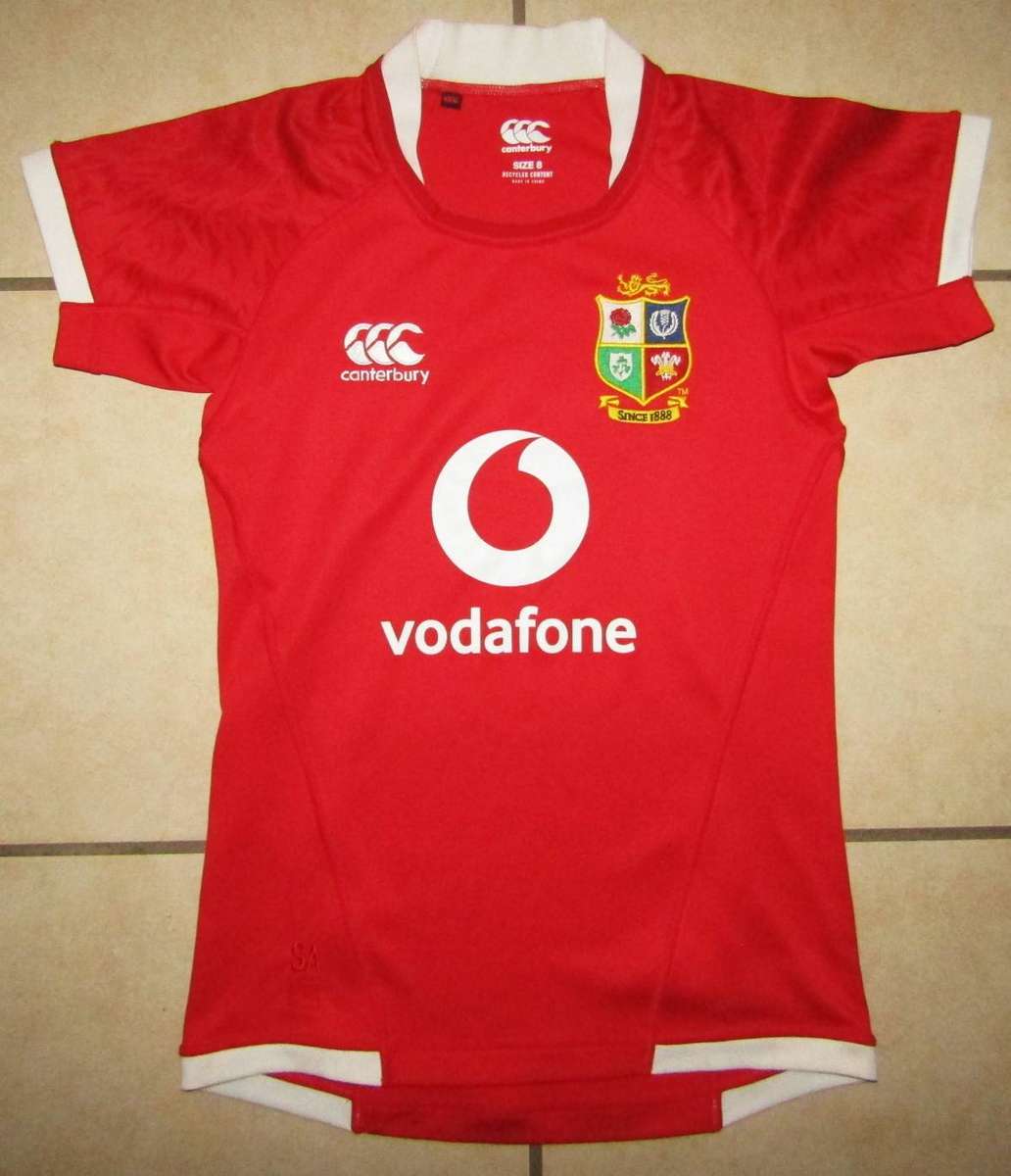 Old British Lions Rugby Jersey - Size 8