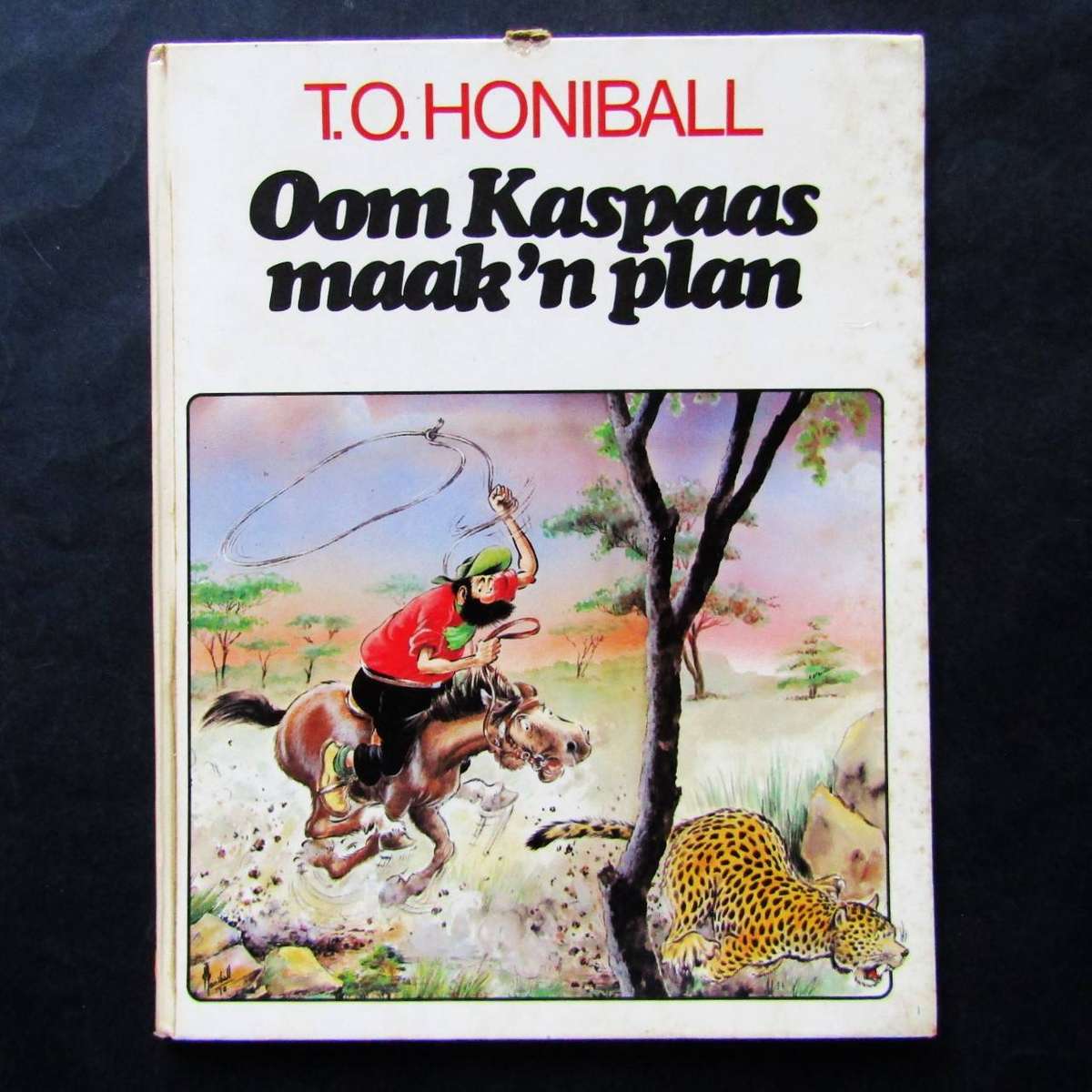 Oom Kaspaas Maak 'n Plan - Hardcover Book (1979)
