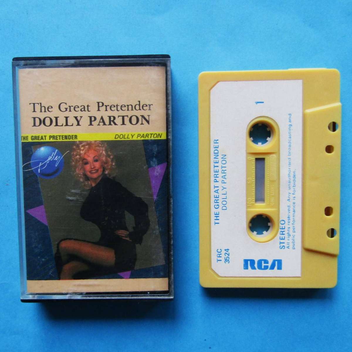Dolly Parton - The Great Pretender - Cassette Tape (1984)