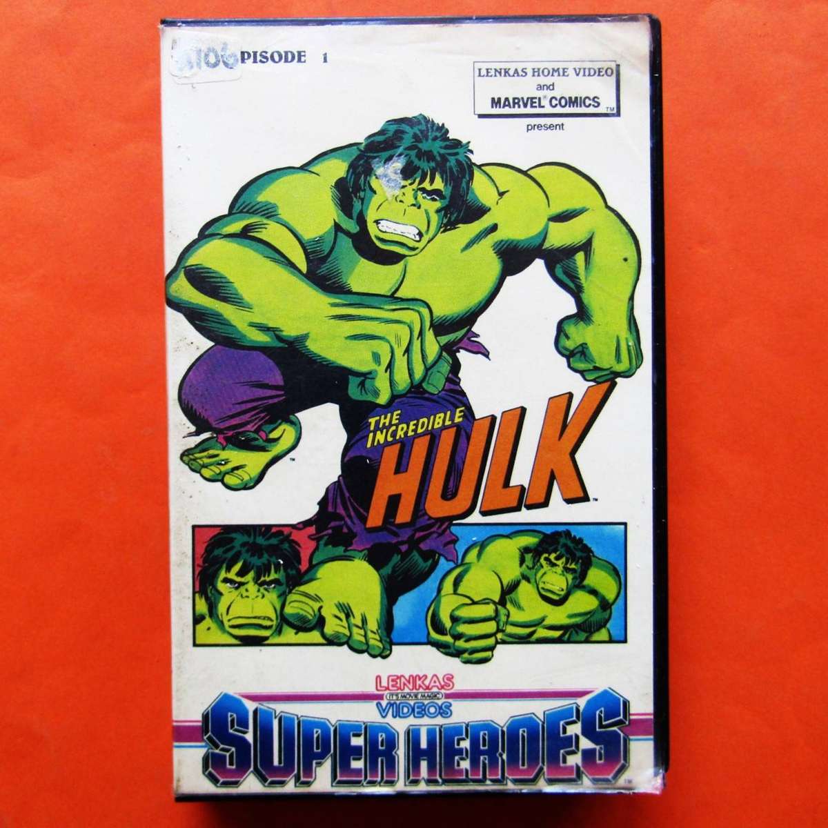 The Incredible Hulk - Episode 1 - Marvel Comics VHS Tape (1984)