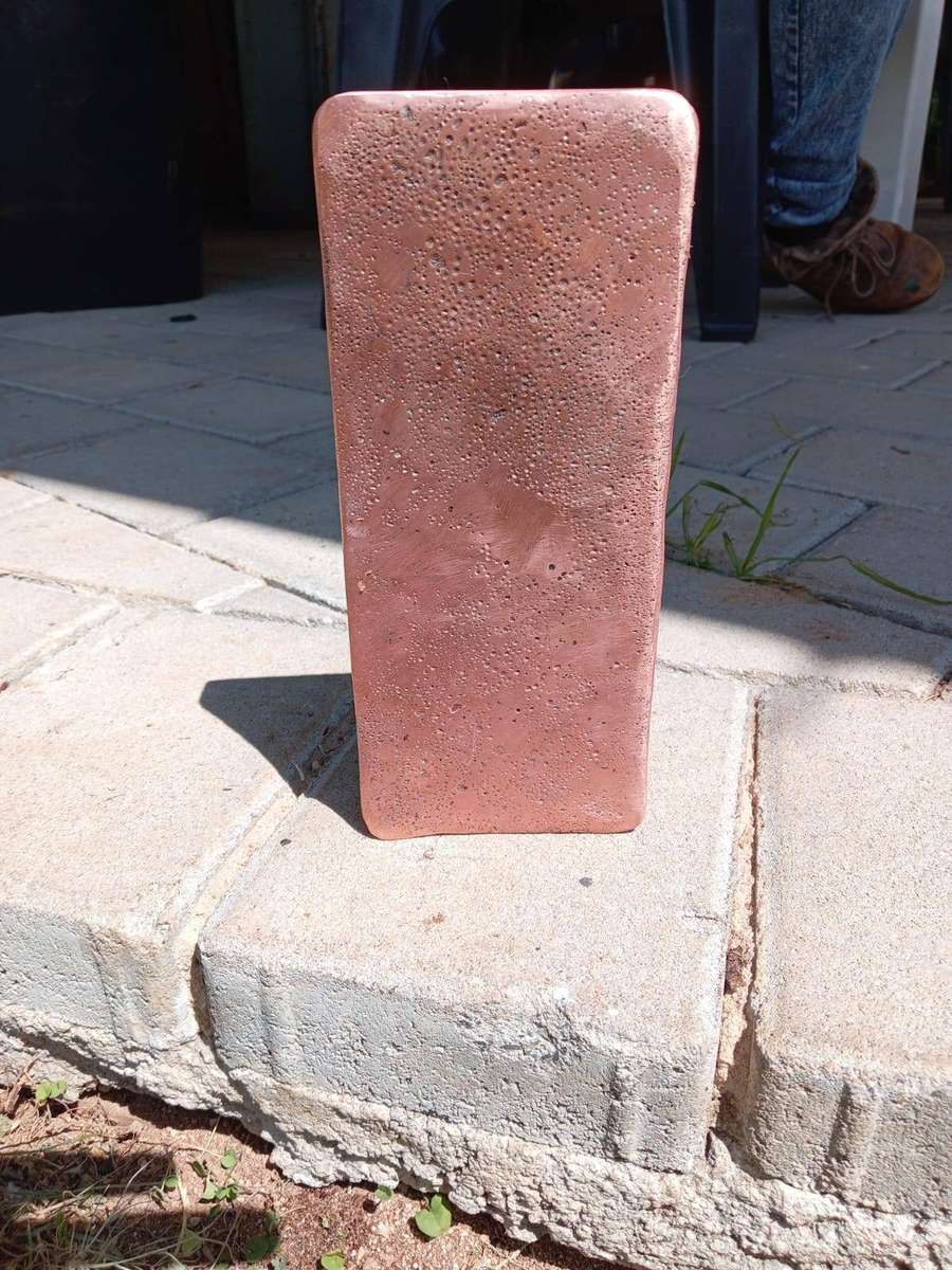 Bullion copper bar 3.90KG