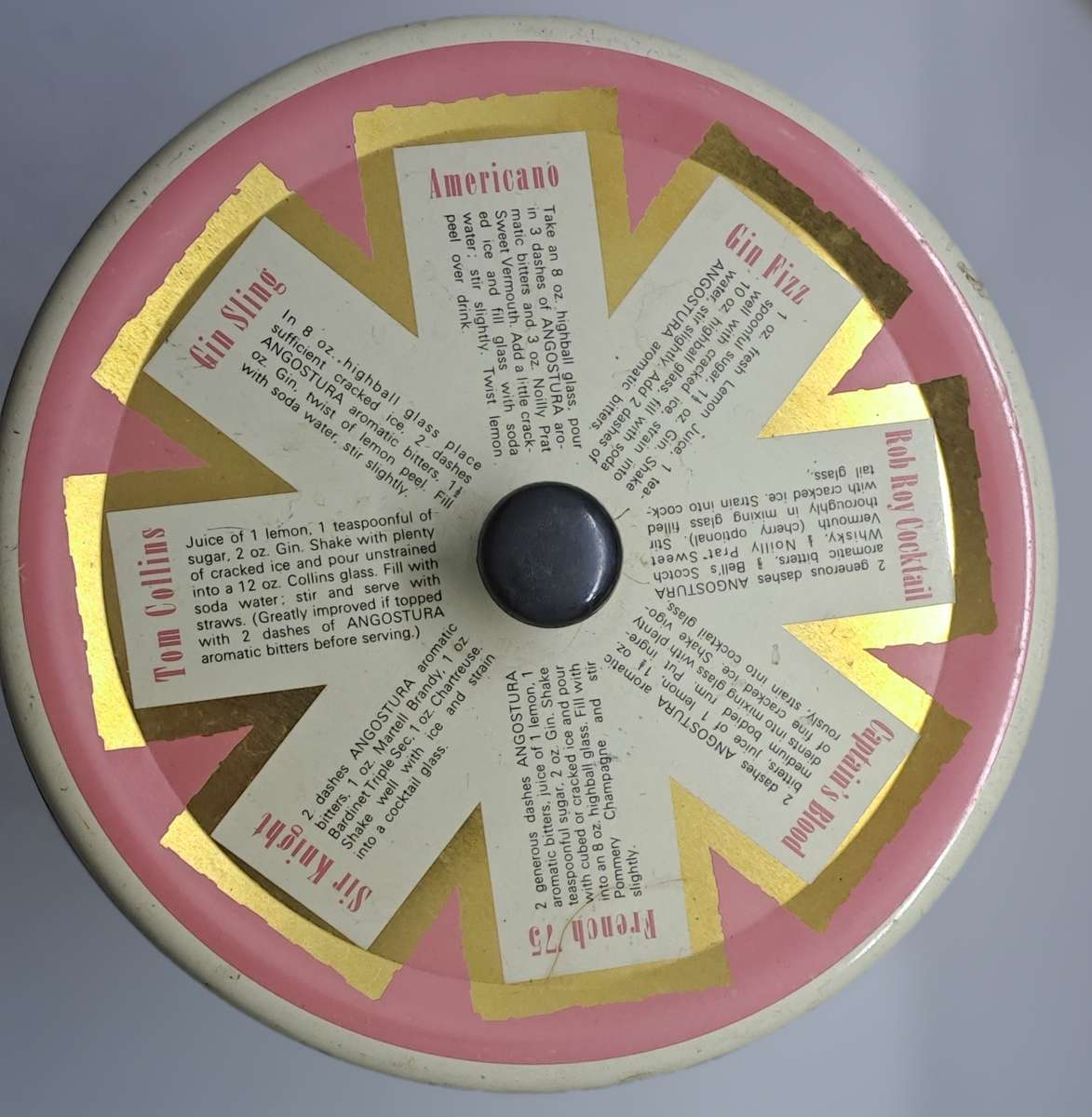 Angostura Vintage Ice Bucket for Queen Elizabeth 2