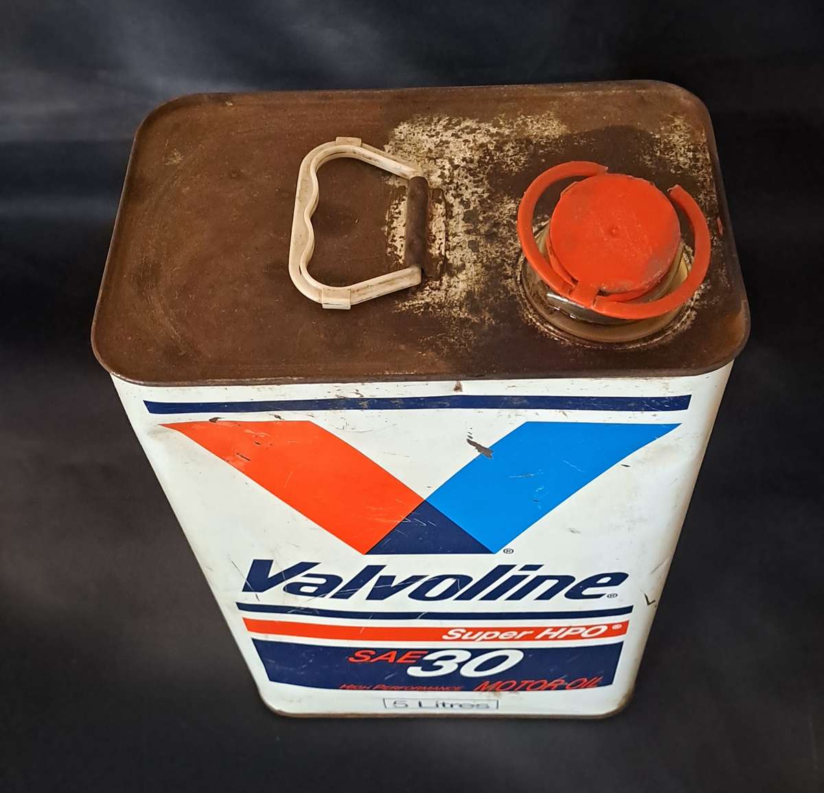 5L Valvoline Super HPO SAE Motor Oil Tin