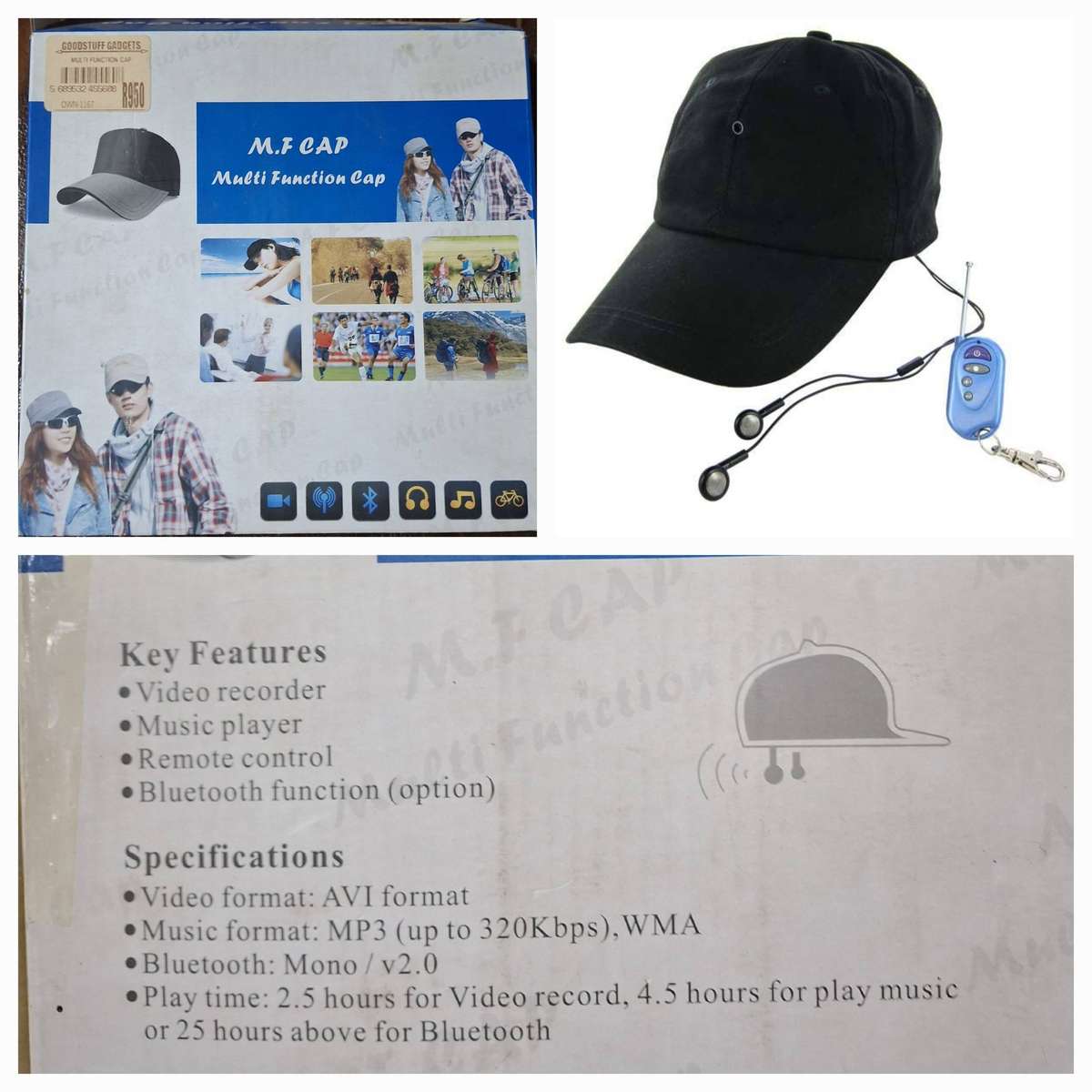 Spy Cap - Secondhand Military Headgear for Tactical Use