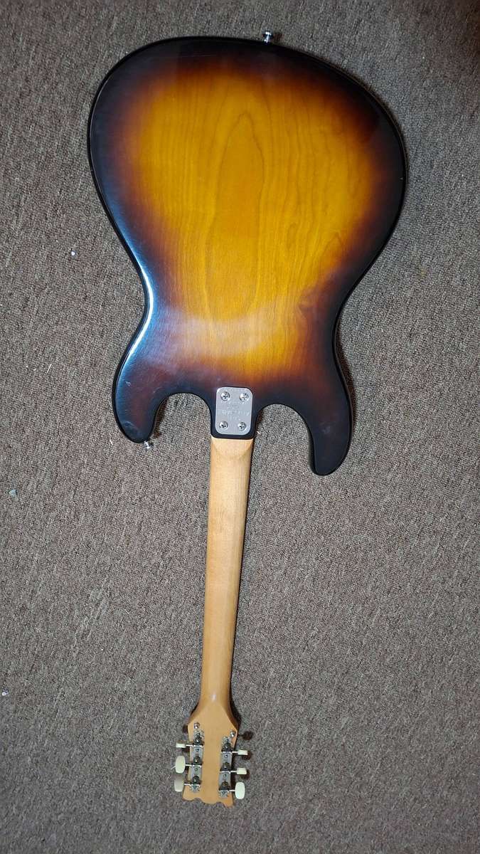 Aria Diamond vintage solid body electric guitar with mother of pearl strikeboard (1971-1972)