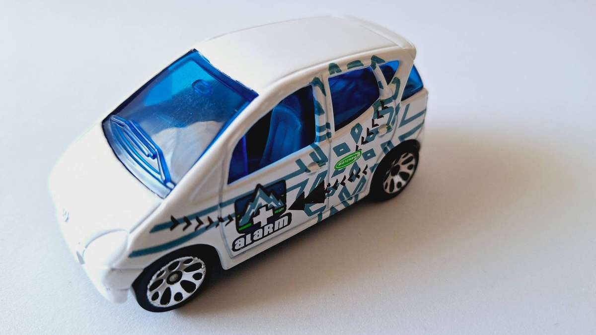 Matchbox Mercedes Benz A Class White Die Cast Model