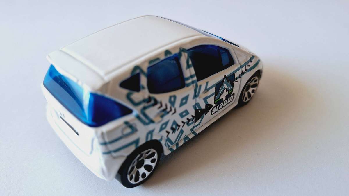 Matchbox Mercedes Benz A Class White Die Cast Model