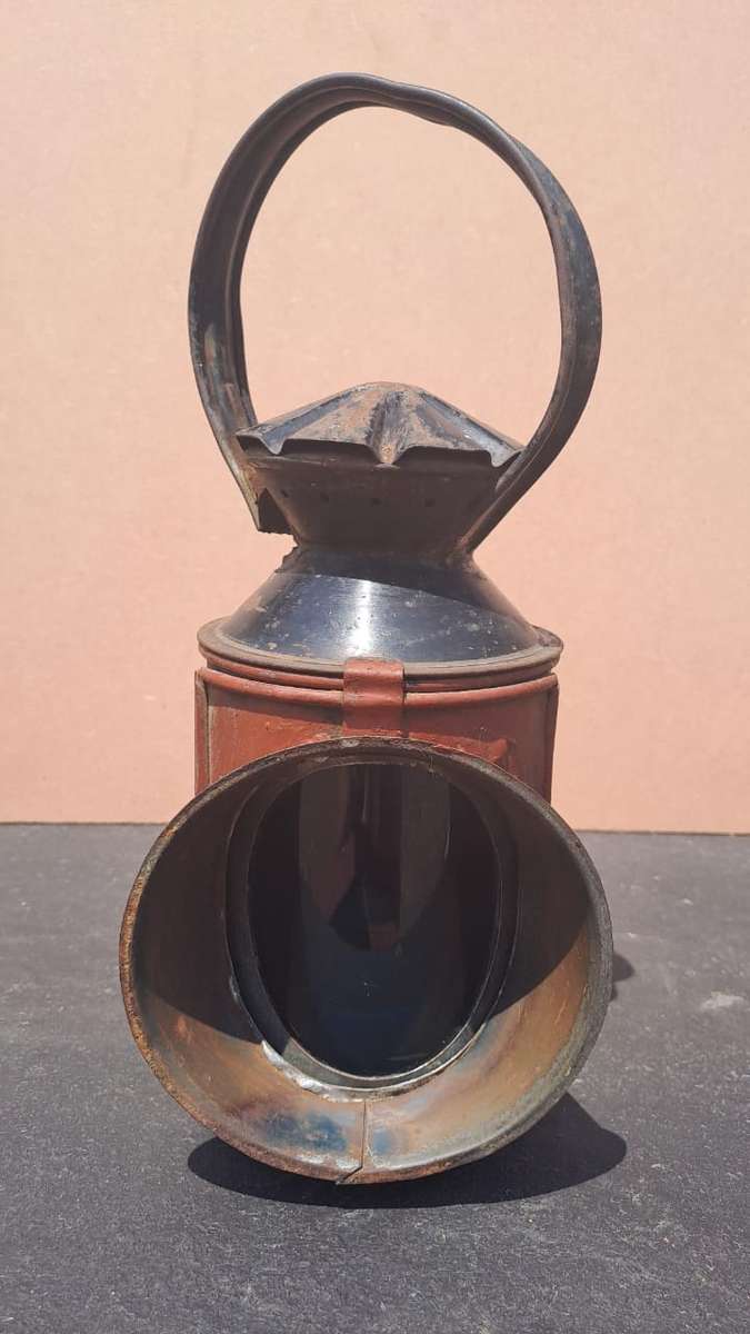 Vintage Railway original signal Lamp