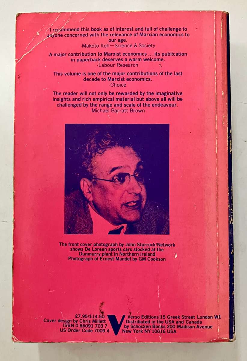 Late Capitalism - Ernest Mandel. Softcover, 1983