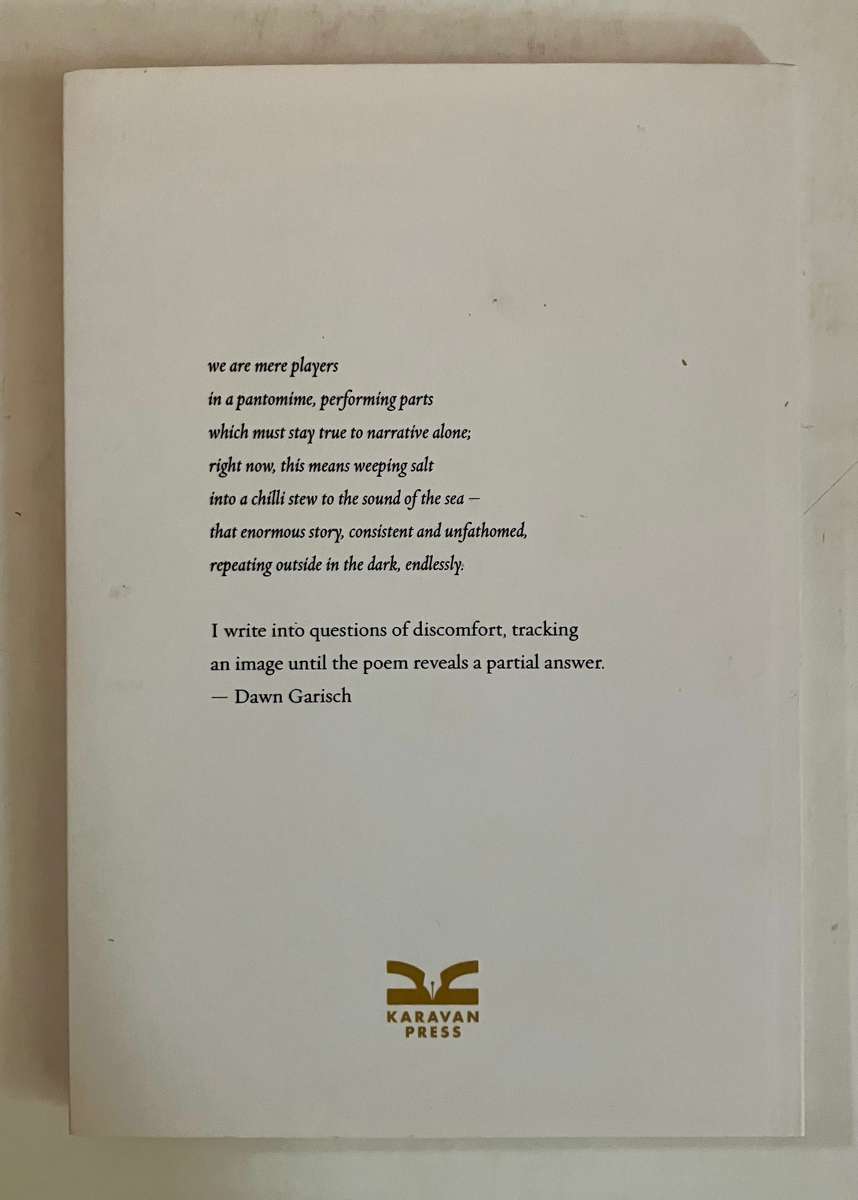 Disturbance - Dawn Garisch. Softcover, 1st Ed 2020