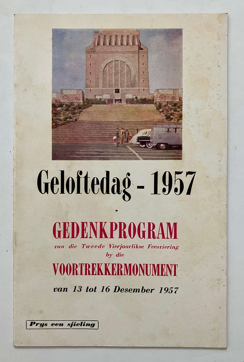 Die Voortrekkermonument PLUS - 3-boek bundel. Hardeband m sj. Ongedateer.