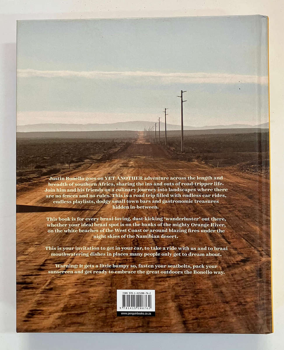 Road Tripping with Justin Bonello - Helena Lombard. Hardcover w/o dj. 1st Ed. 2015