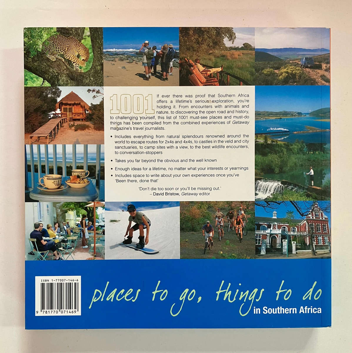 Getaway's 1001 Places to See Before You Die - M Boddy-Evans et al. Softcover. 1st Ed. 2006