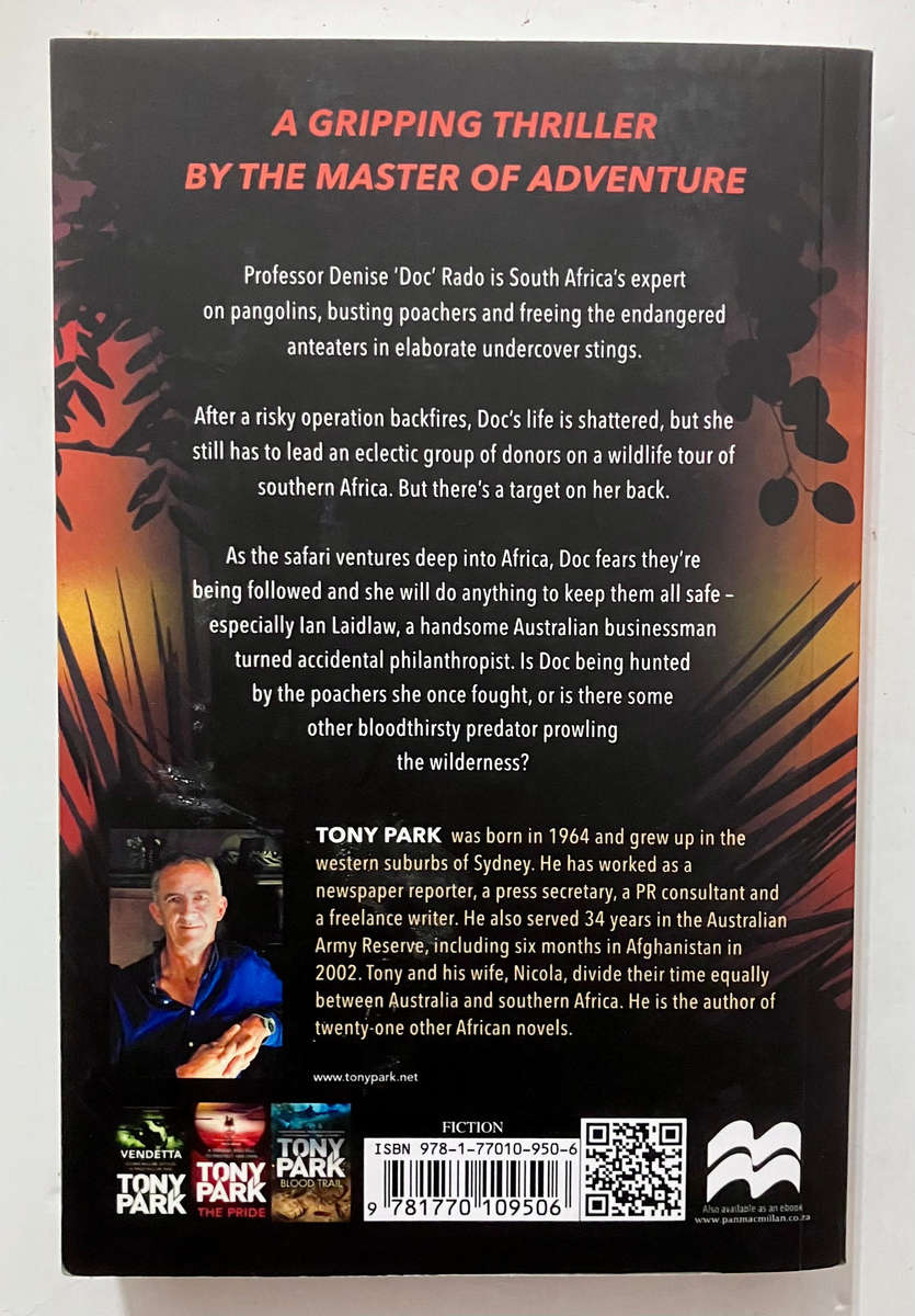 The Protector - Tony Park. Softcover, 1st SA Ed. 2025