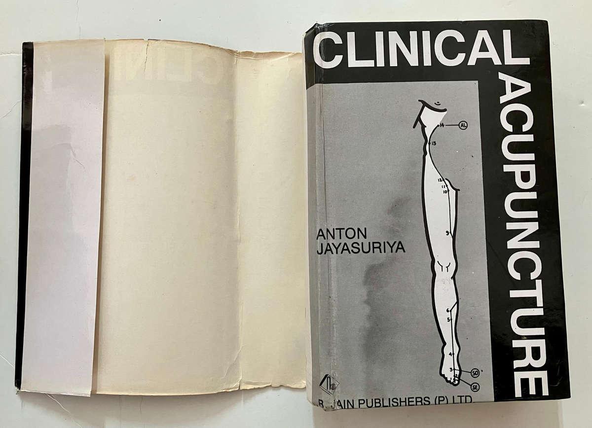 Clinical Acupuncture - Anton Jayasuriya. Rev. Ed, hardcover w dj, 2002
