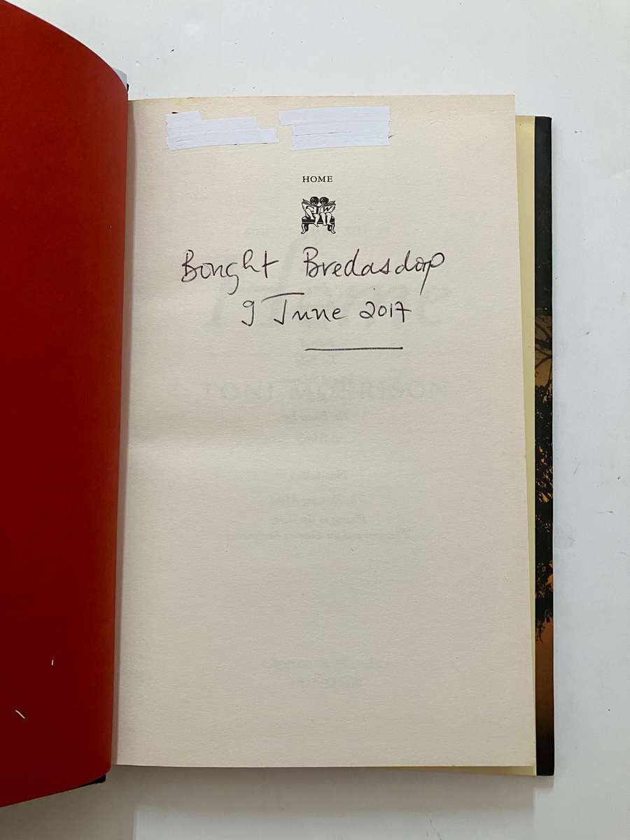 Home - Toni Morrison. Hardcover w dj, 1st Ed. 2012