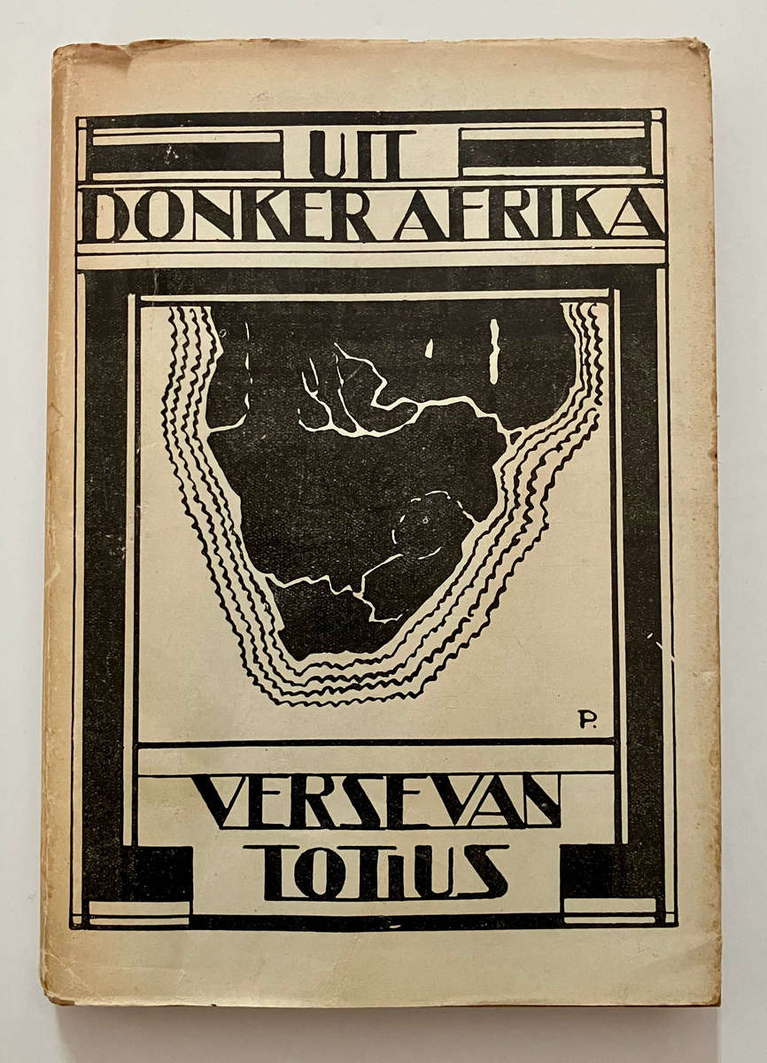 Uit Donker Afrika - Verse van Totius. Hardeband met sj, 1e Uitg. 1936