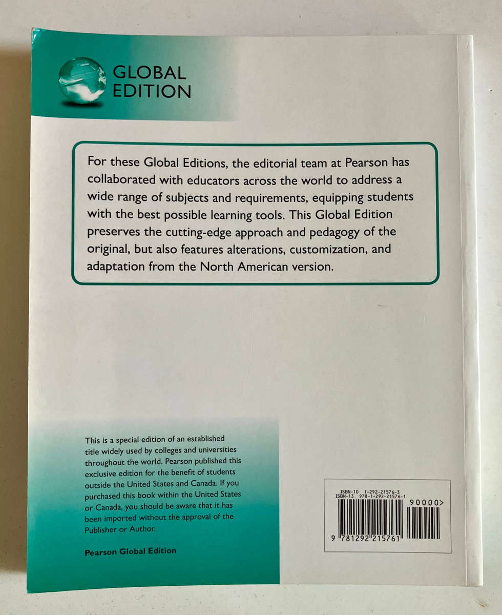 Macroeconomics: Global Edition - Stephen D Willamson. Softcover, 6th Ed, 2018
