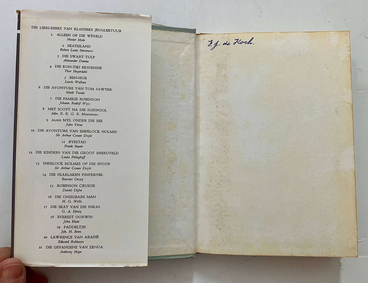 Jock van die Bosveld - Sir Percy Fitzpatrick. Hardeband met sj. LIBRI-reeks 3e Druk 1968