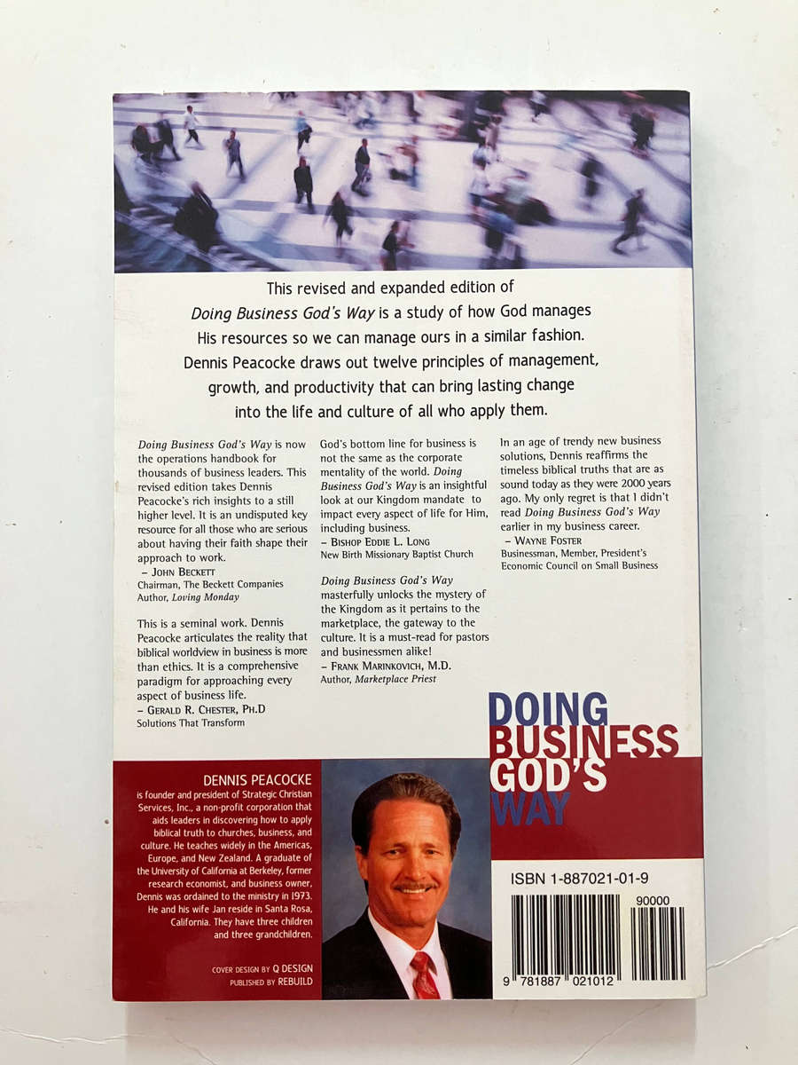 Doing Business God's Way - Dennis Peacocke. Softcover